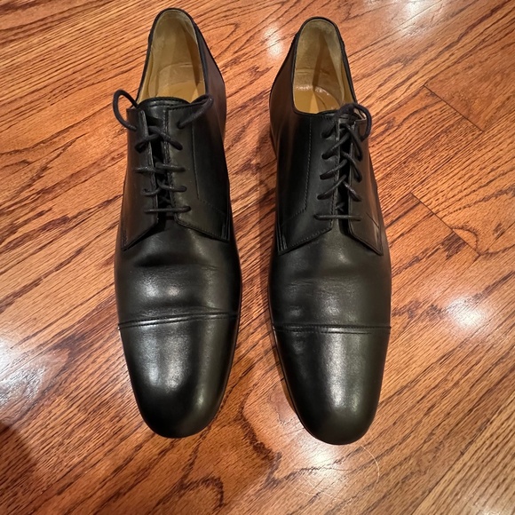 Hermes Men’s Derby Dress Shoes EU 42, Black - Picture 2 of 16